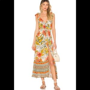 Cleobella Marla Maxi in Indian Tropical Print S